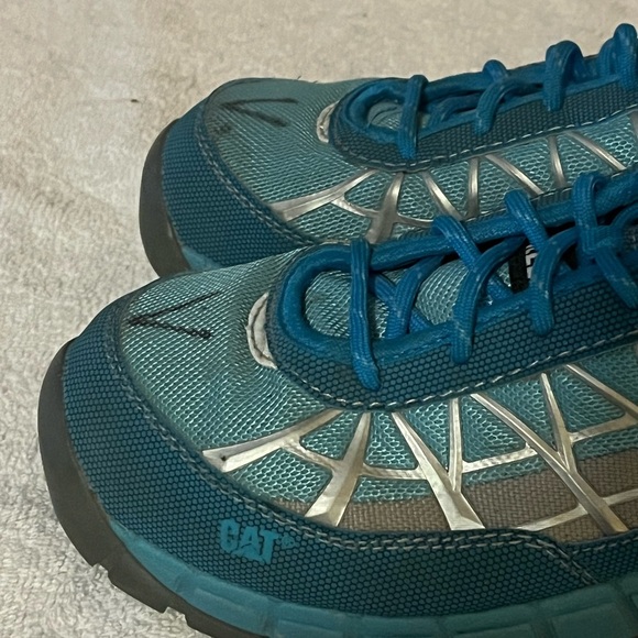 Cat Ergo Safety Steel Toe Shoes Sz 8 1/2 - Picture 3 of 12